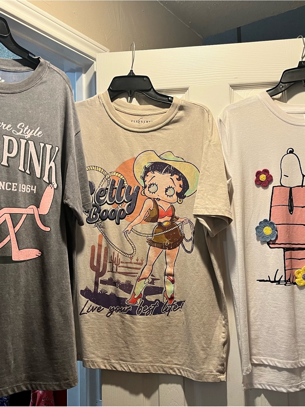 Lot of 3 Women’s Character T-shirts, size L
